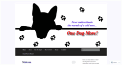 Desktop Screenshot of onedogmore.org